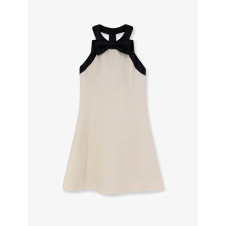 Mini dress with bow detail