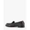 Silenzio leather loafers with Intrecciato motif
