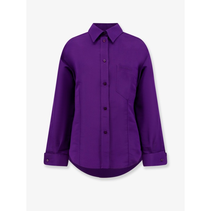 Silk shantung shirt