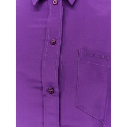 Silk shantung shirt