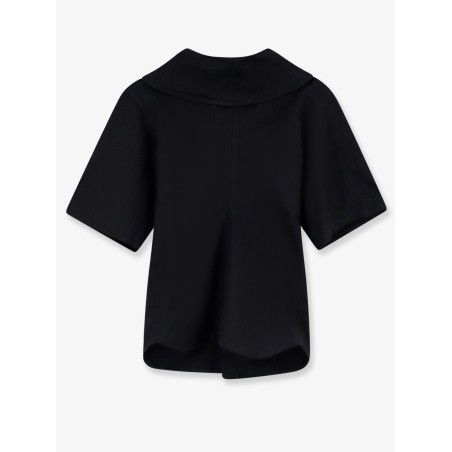 Compact cotton canvas shirt with Square Knot buttons