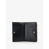 Leather wallet with Intrecciato pattern