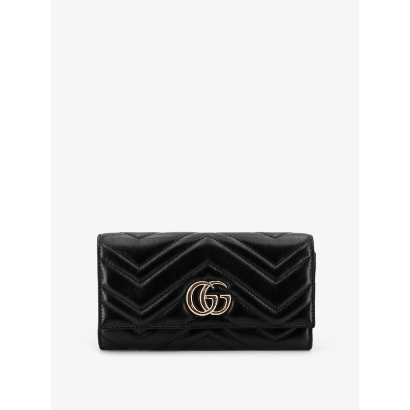 GG Continental Leather Wallet