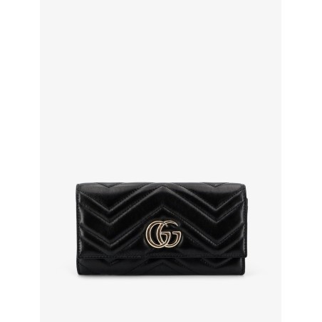 GG Continental Leather Wallet