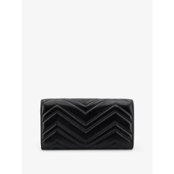 GG Continental Leather Wallet