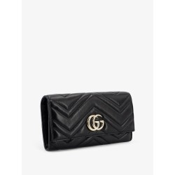 GG Continental Leather Wallet