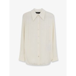 Silk shirt with iconic print