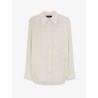 Silk shirt with iconic print