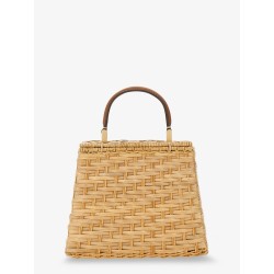 Sybil wicker handbag