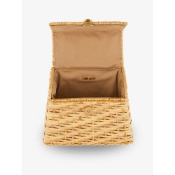 Sybil wicker handbag
