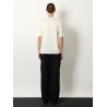 Silk and cotton blend T-shirt