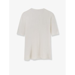 Silk and cotton blend T-shirt