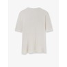 Silk and cotton blend T-shirt