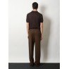 Wool trousers with pinces