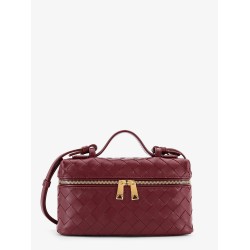Bang Bang leather vanity case with Intrecciato motif