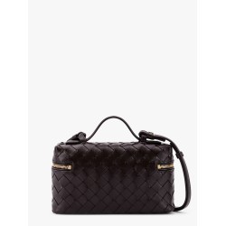 Bang Bang leather shoulder bag with Intrecciato pattern