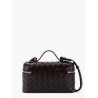 Bang Bang leather shoulder bag with Intrecciato pattern