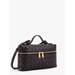 Bang Bang leather shoulder bag with Intrecciato pattern