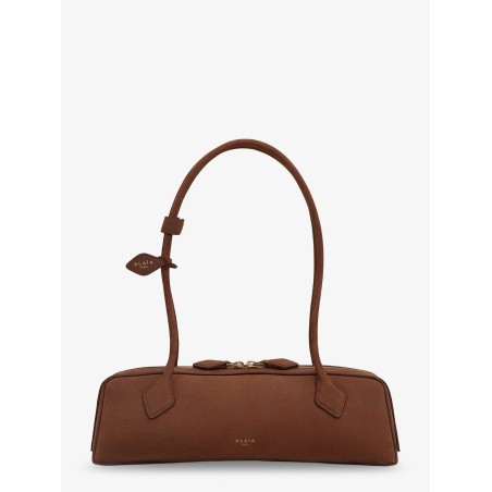 Teckel Medium suede shoulder bag