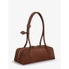 Teckel Medium suede shoulder bag