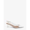 Le Coeur Slingback PVC and leather pumps