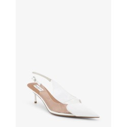 Le Coeur Slingback PVC and leather pumps