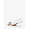 Le Coeur Slingback PVC and leather pumps