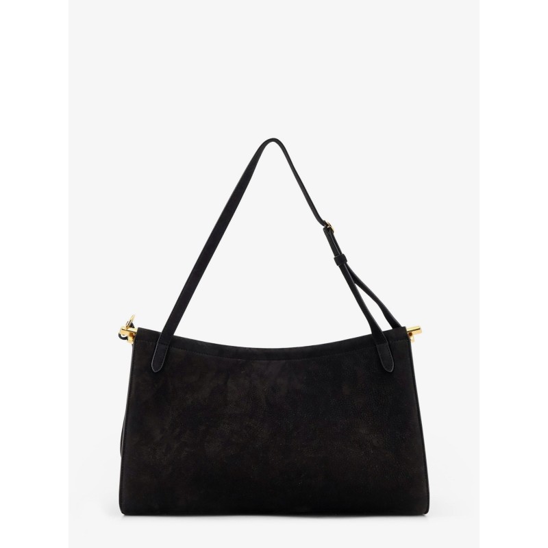 Le Click Pocket 35 nabuk shoulder bag