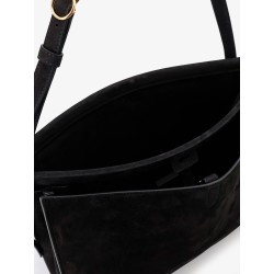 Le Click Pocket 35 nabuk shoulder bag