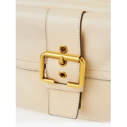 Medium Double Carry leather shoulder bag