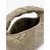 Mini Hop leather crossbody bag with Intrecciato pattern
