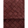 Suede Giorno crossbody bag with Intrecciato motif