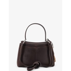 Rodeo S leather crossbody bag with vintage motif