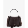 Rodeo S leather crossbody bag with vintage motif