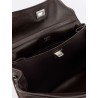 Rodeo S leather crossbody bag with vintage motif