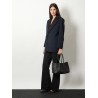 Pinacoteca leather handbag with Intrecciato motif