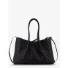 Pinacoteca leather handbag with Intrecciato motif