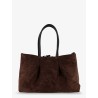 Pinacoteca leather handbag with Intrecciato motif