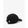 Black denim hat