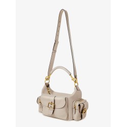 Medium Double Carry leather shoulder bag