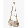 Medium Double Carry leather shoulder bag