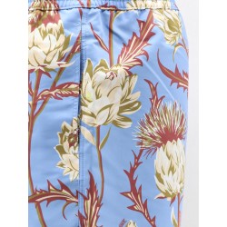 Paula's Ibiza floral print nylon swim trunks