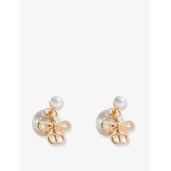 Brass earrings