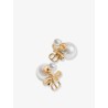 Brass earrings