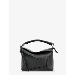 Puzzle Edge Leather Handbag