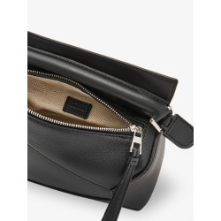 Puzzle Edge Leather Handbag