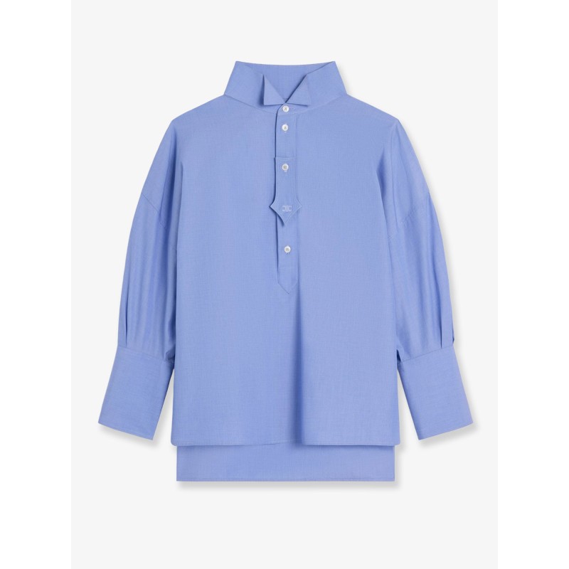 Oversize cotton shirt