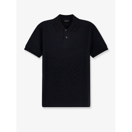 GG viscose blend polo shirt