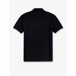 GG viscose blend polo shirt