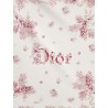 Dior Lilac Bouquet Print Silk foulard